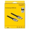 HDMI kabelis DeLOCK Ultra High Speed 48 Gbps 8K 60 Hz pilkas 1 m