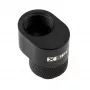 XSPC G1/4 Rotary 7mm Offset Fitting - matinis juodas
