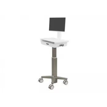 Multimedijos vežimėlis Ergotron CareFit Slim 2.0 Pilka Balta Aliuminis Plastikas Plienas