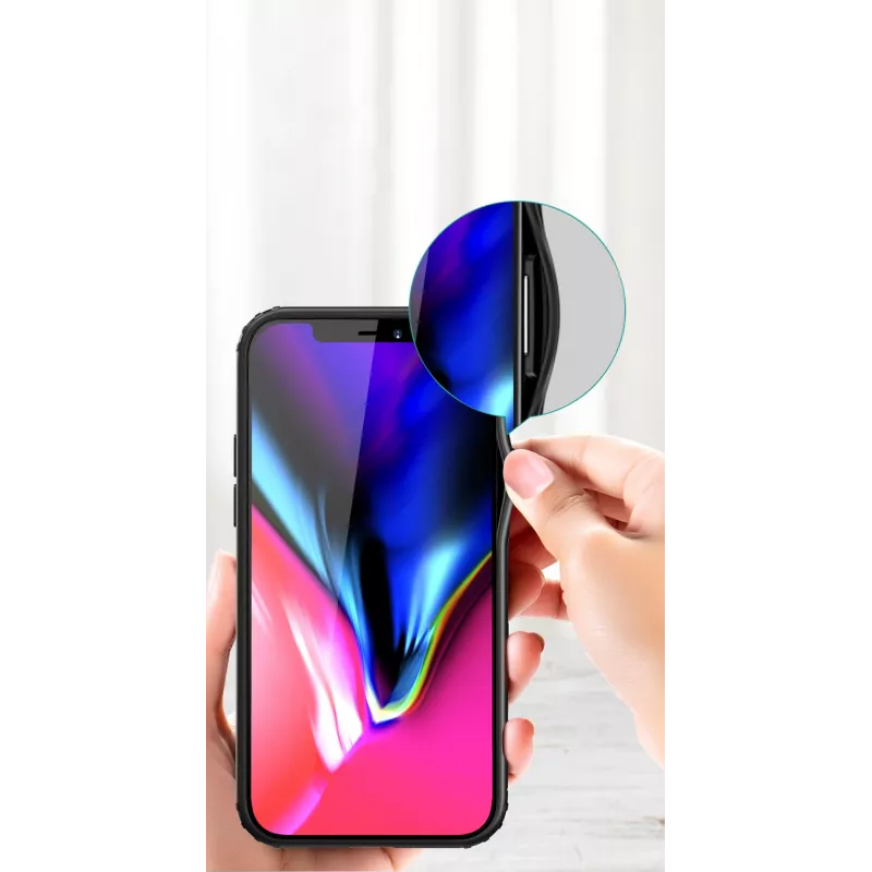 Apsauginis dėklas Devia iPhone 12 Pro Max, žalias