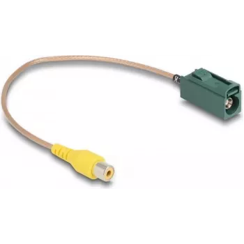 DeLOCK laidas FAKRA E kištukas – RCA lizdas RG-179 32 cm