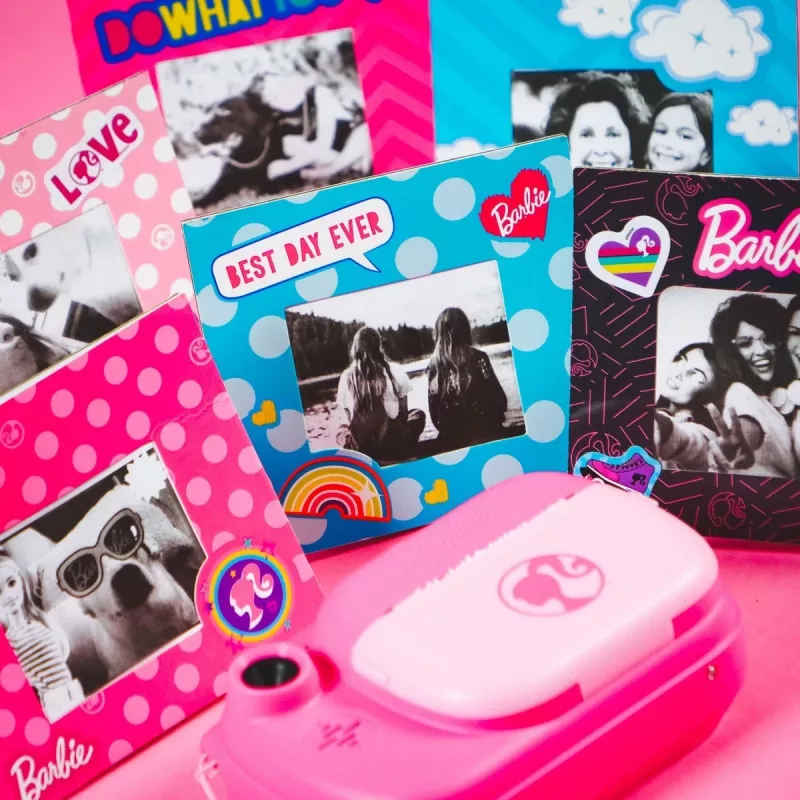 Barbie Print Cam – momentinė kamera su spausdinimu