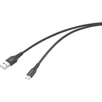 USB laidas Renkforce RF-6872332 juodas