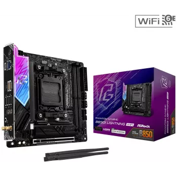 ASRock B850I Lightning WiFi AM5 Mini-ITX pagrindinė plokštė