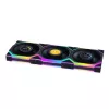 LIAN LI UNI FAN SL Wireless 120 ARGB Juodas 3 vnt. rinkinys