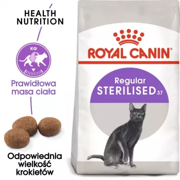 Royal Canin Sterilised 37 sausas ėdalas katėms 400 g Suaugusiems Paukštiena