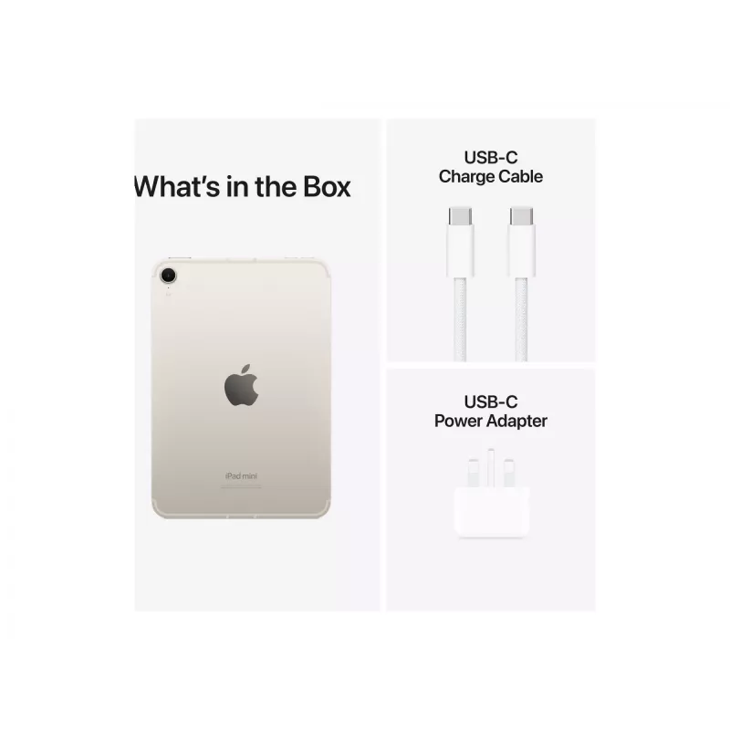 Planšetinis kompiuteris Apple iPad mini 5G 8,3 colio A17 Pro 512 GB iPadOS 18