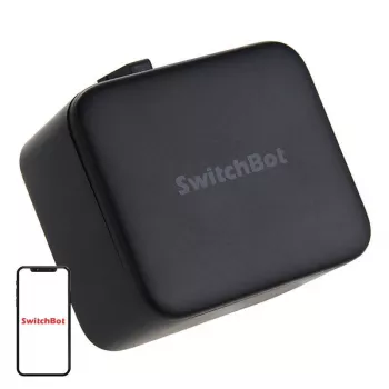 SwitchBot Bot S1 belaidis nuotolinio valdymo jungiklis, juodas