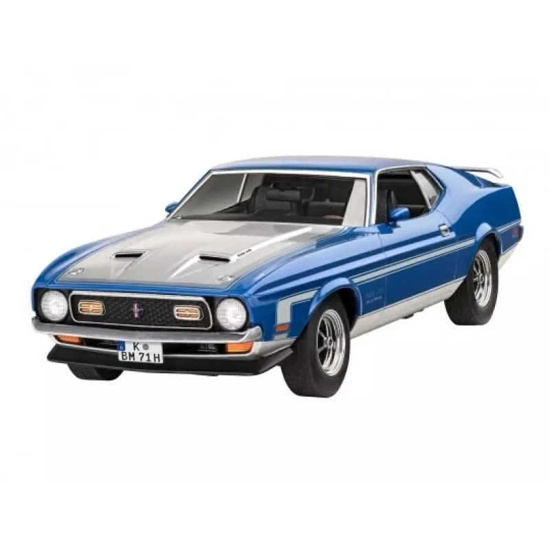 Plastikinis modelis automobilio REVELL Ford Mustang Boss 351 1:25 mastelio surinkimo rinkinys