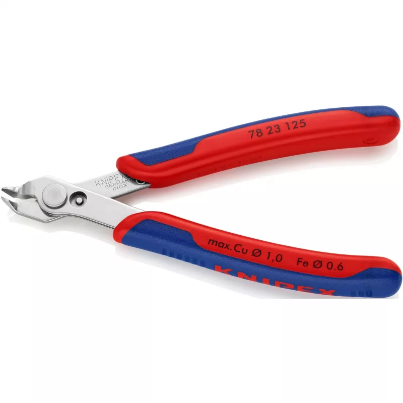 Knipex Super-Knips 78 23 125 replės elektronikai ir precizinei mechanikai be nuožulnos 125 mm