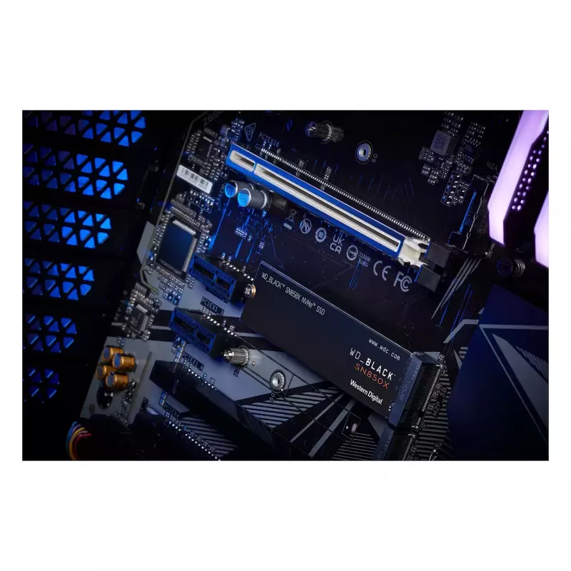 WD_BLACK SN850X NVMe SSD WDBB9G0010BNC - vidinis SSD - 1 TB - M.2 2280 - PCIe 4.0 (NVMe) - juodas
