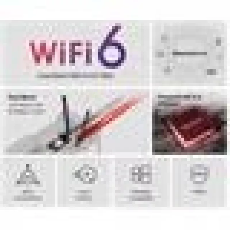 Belaidis USB adapteris MERCUSYS MA70XE AX1800 su Bluetooth 5.4 – Wi‑Fi 6 (AX1800)