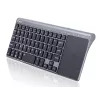 Belaidė RF pilno dydžio klaviatūra TRACER TRAKLA46934, QWERTY anglų, 2.4 GHz Nano imtuvas, membraninė, juoda/pilka