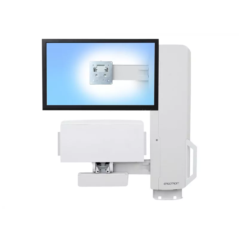 Sieninis monitoriaus laikiklis Ergotron 61-081-062 61 cm (24 col.) baltas