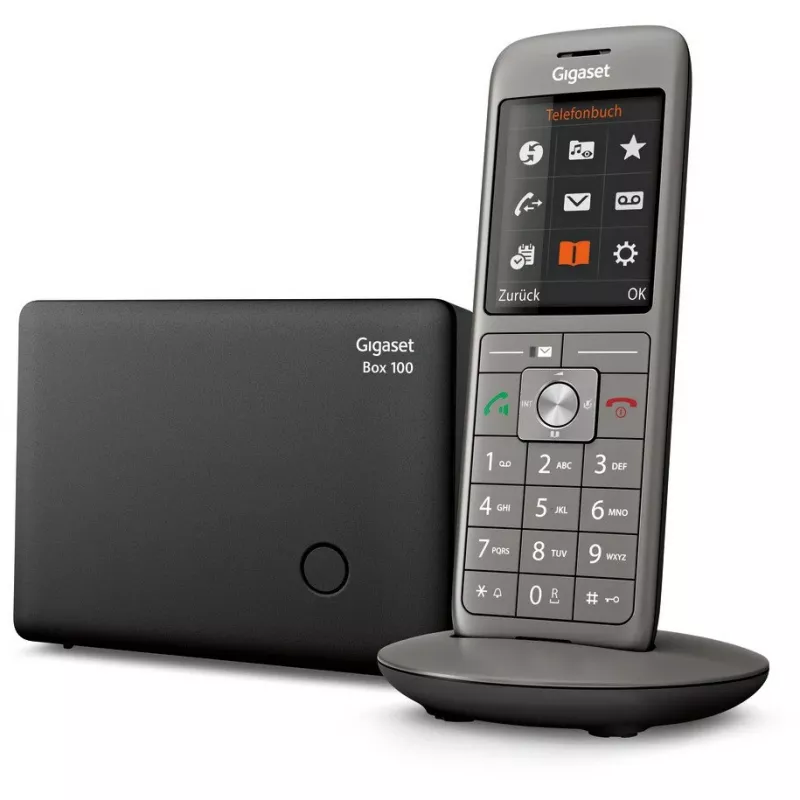 Belaidis telefonas Gigaset CL660 antracitinis