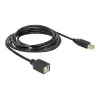 USB laidas DeLOCK USB2.0-B 2m USB B juodas