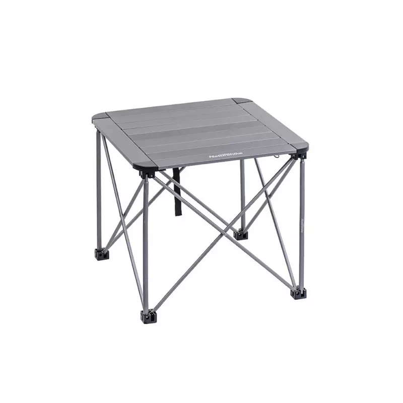 Sulankstomas stalas Naturehike NH16Z016-S Titanium aliuminis – kompaktiškas nešiojamas kempingo stalas