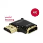 HDMI adapteris DeLOCK 65660 90° į kairę