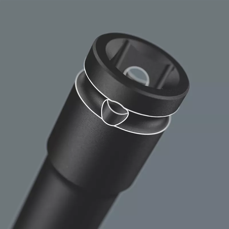 Impaktorinių lizdų rinkinys Wera 05004841001 (11 vnt., 12,5 mm)