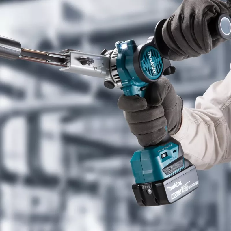 Makita DBS180Z belaidis detalinis šlifuoklis Juoda, Mėlyna