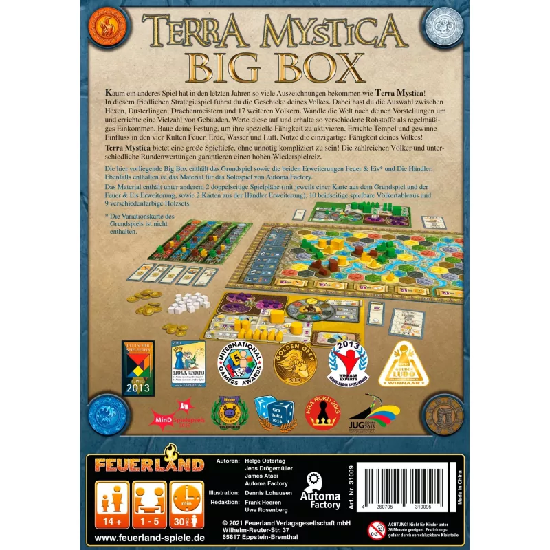 Terra Mystica Big Box, stalo žaidimas
