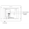 Vaizdo domofonas Hikvision DS-KH6320-TE1, 7 colių liečiamas ekranas, PoE, 1024×600, MicroSD iki 32 GB, Ethernet, Linux
