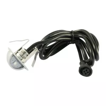 Sieninis lauko šviestuvas Synergy 21 S21-LED-L00022 0,8W LED juodas-sidabrinis