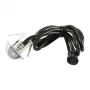 Sieninis lauko šviestuvas Synergy 21 S21-LED-L00022 0,8W LED juodas-sidabrinis