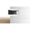 Įmontuojama mikrobangų krosnelė Bosch BFL523MW3, 800 W, 20 L, balta, liečiamas ir sukamas valdymas