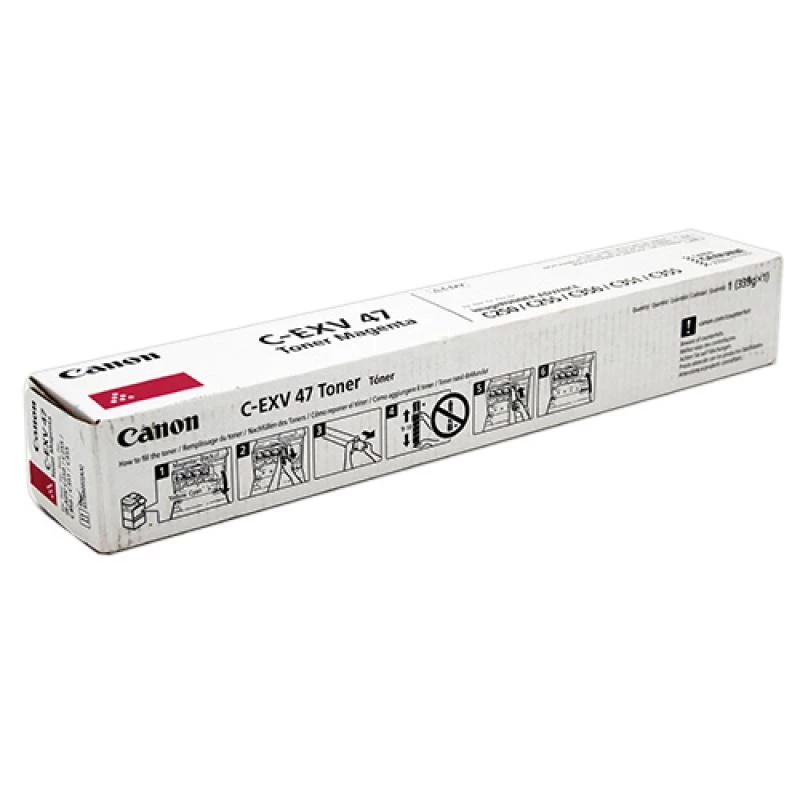 Canon C-EXV 47 kasetė 1 vnt. Originali rausvai raudona