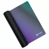 Žaidimų pelės kilimėlis SAVIO Super Speed L Prism Edition — 700×300×3 mm, violetinis, apsiūti kraštai, neslystantis pagrindas