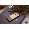 Apsauginis dėklas Samsung Galaxy Note 9 iš medžio ir polikarbonato – bambuko miško juoda