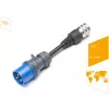 Saugos adapteris JUICE CONNECTOR, CEE32 / 230V, vienfazis (mėlynas, skirtas JUICE BOOSTER 2)