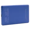 Power bank RealPower PB-5000 MAG 5000 mAh su belaidžiu MagSafe įkrovimu, USB-C, 20 W galia, mėlyna