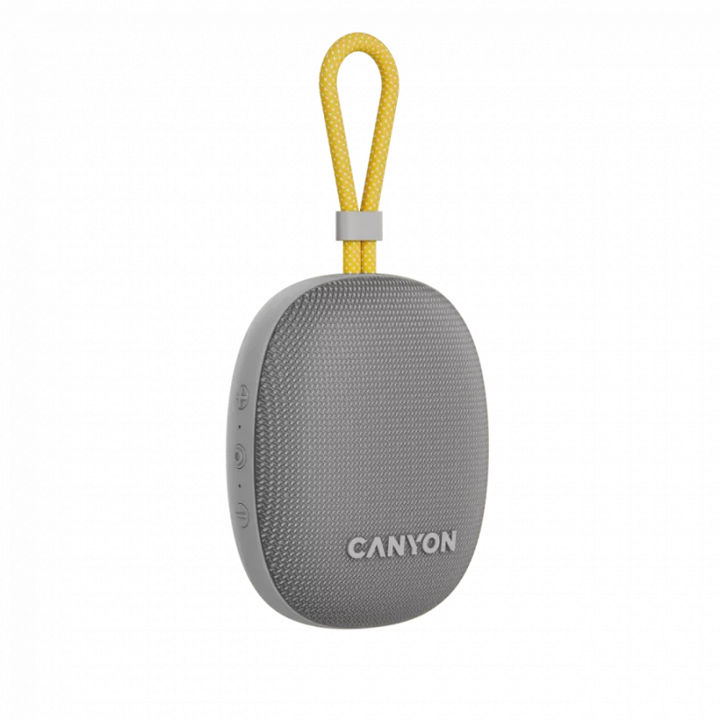 Canyon OnMove 12 – nešiojamas Bluetooth 5.3 garsiakalbis, 5W, IPX7, 12 val., USB-C