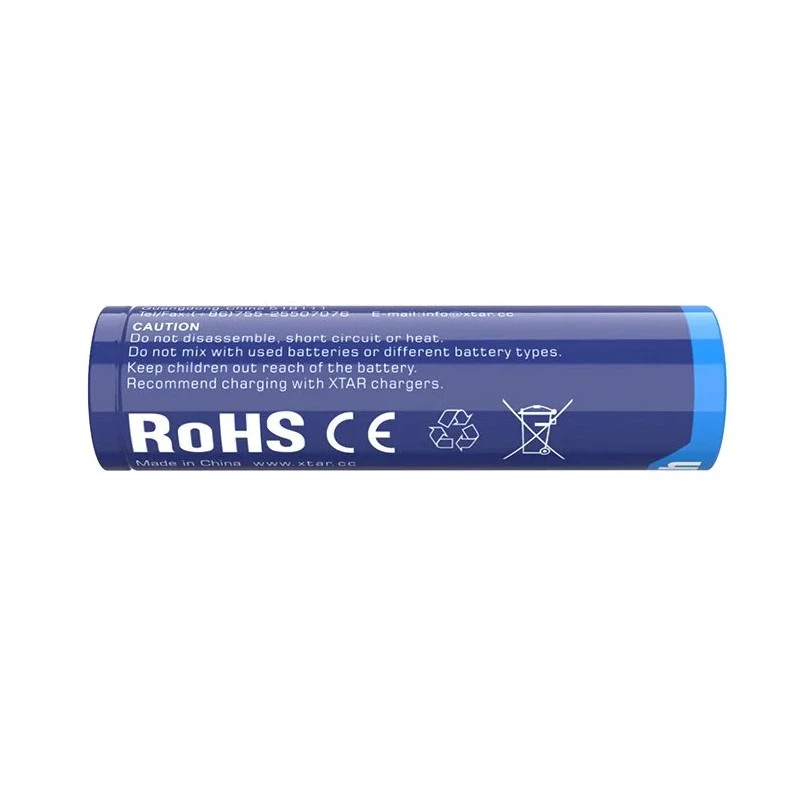 Baterija 18650 3,6V Li-ion 3300 mAh su apsauga