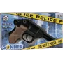 Žaislinis metalinis policijos revolveris Gonher 8 šūviams, modelis 258441