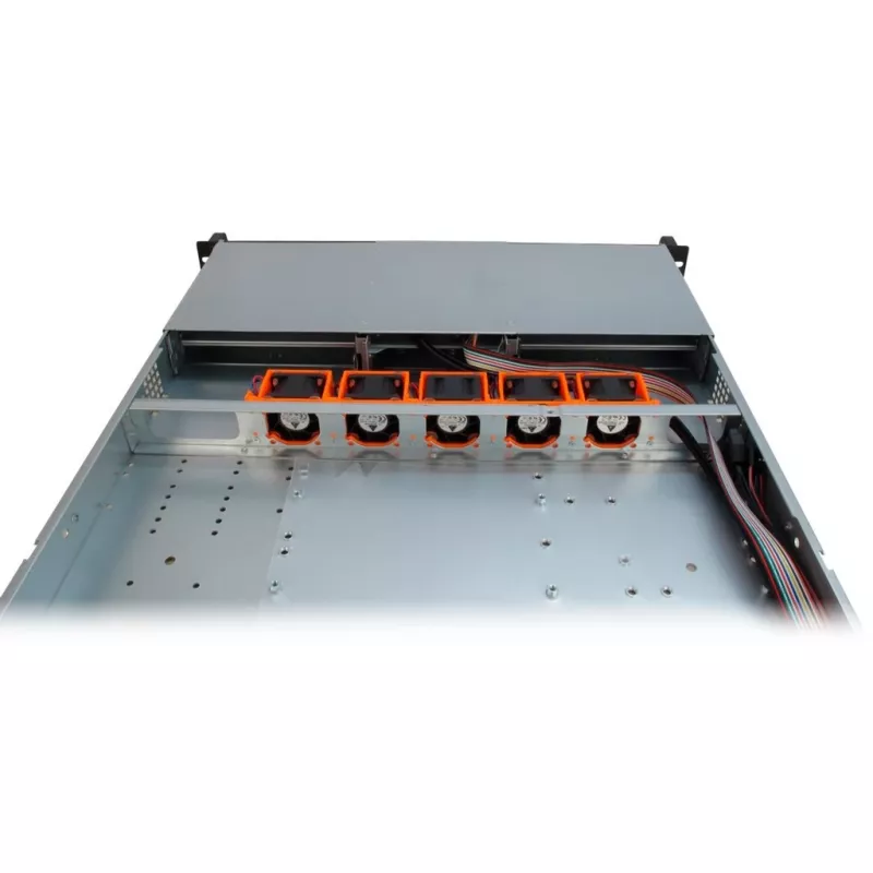 Inter-Tech IPC 1U-10255 Rack Juodas