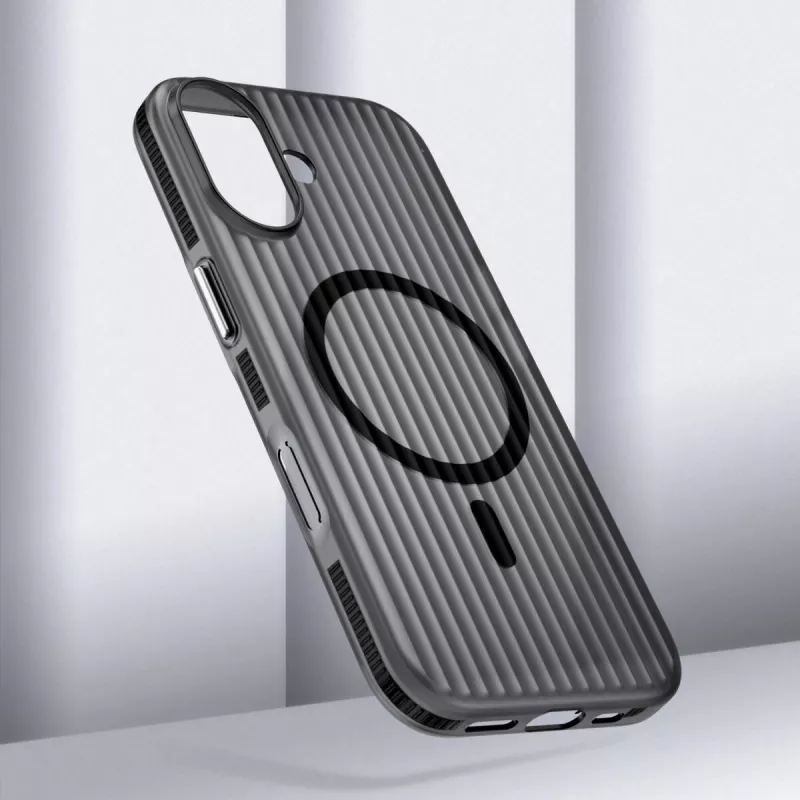 Dėklas 4smarts 541639 iPhone 17 16 cm (6,3 colio) Juodas Peršviečiamas