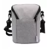 Termo maišelis Olympia BT 50 – juodai pilkas, su užtrauktuku, 225×170×110 mm