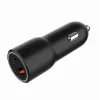 Automobilinis įkroviklis Gembird TA-UC-AC2PDQC38-CAR-01, USB-C, 38W, 12–24V, juodas