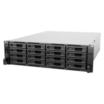 NAS Rack Server Synology RS2825RP+ 16 lizdų (3U) V1780B 3,35 GHz, 8 GB DDR4, HDD/SSD palaikymas, Pilka