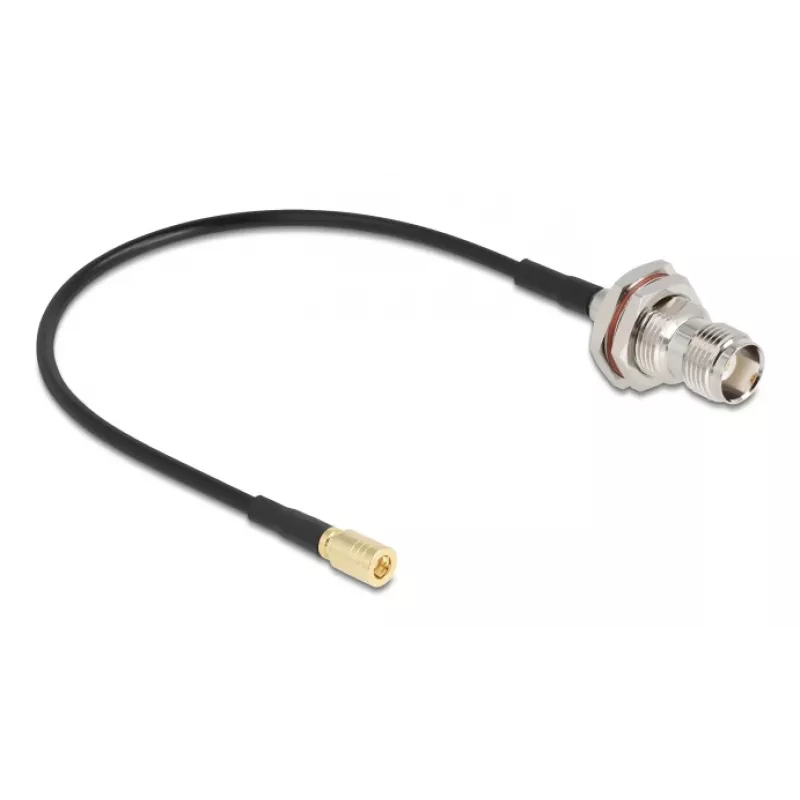 Delock antenos laidas TNC lizdas į SMB kištuką RG-174 20 cm (90724)