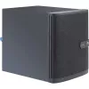 Super Micro Supermicro SC721 TQ-350B - Mini-ITX bokštinis korpusas 350 W (ATX) - juodas - USB (CSE-721TQ-350B)