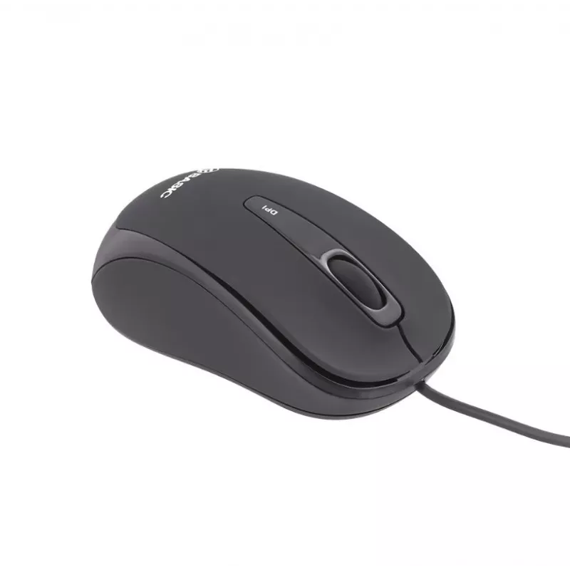 Tellur Basic Wired Mouse mini USB juoda – laidinė kompiuterio pelė