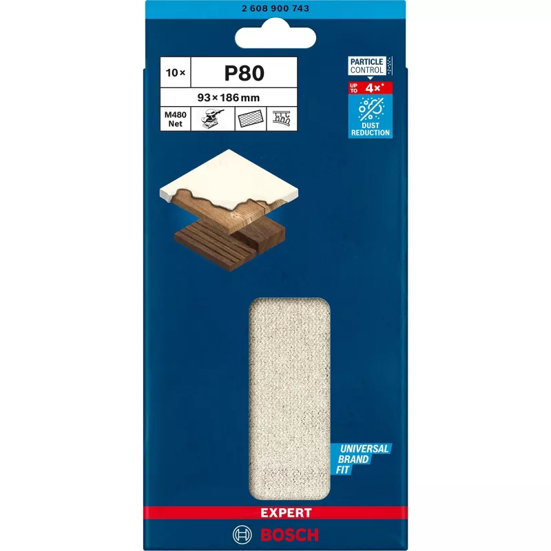 Bosch Expert M480 šlifavimo tinklelis