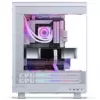PHANTEKS Evolv X2 Matrix korpusas, Midi-Tower, E-ATX, grūdintas stiklas, Matrix LED - Baltas
