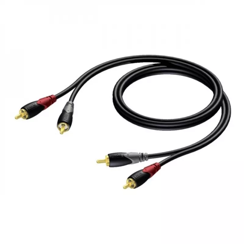 Laidas 2x RCA / RCA Kištukas - 2x RCA / RCA Kištukas 1,5 m