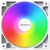 Montech GF120 PWM ARGB 3 viename – 120 mm ventiliatorių rinkinys su PWM ir ARGB apšvietimu