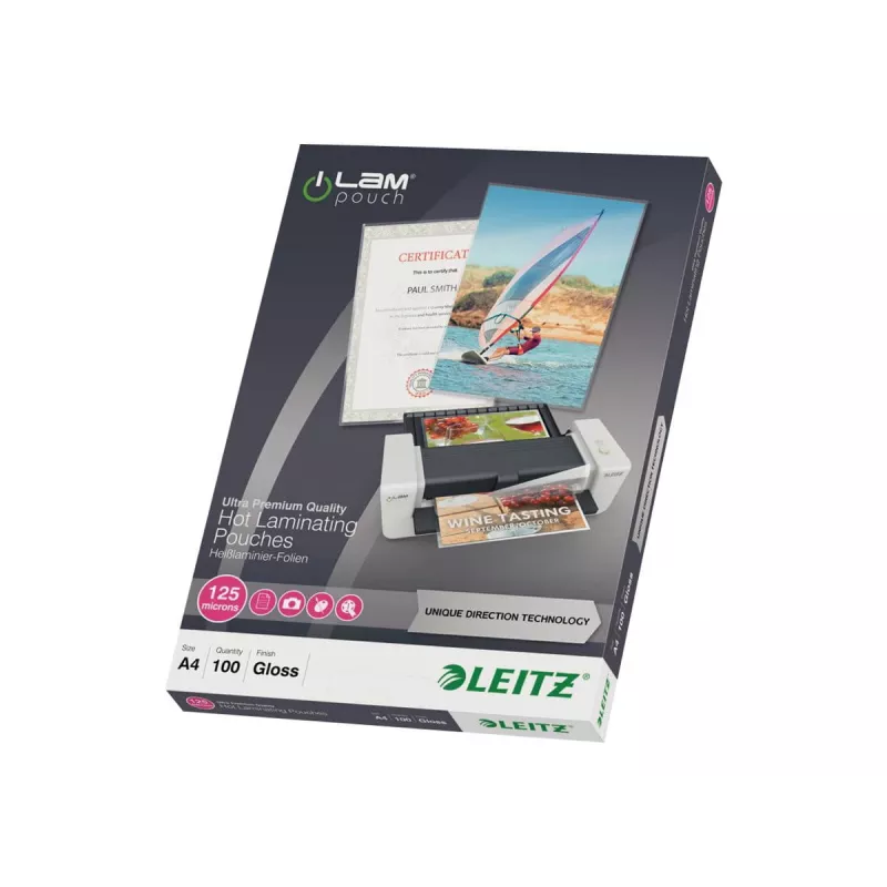 Laminavimo maišeliai Leitz iLAM UDT A4, 100 vnt.